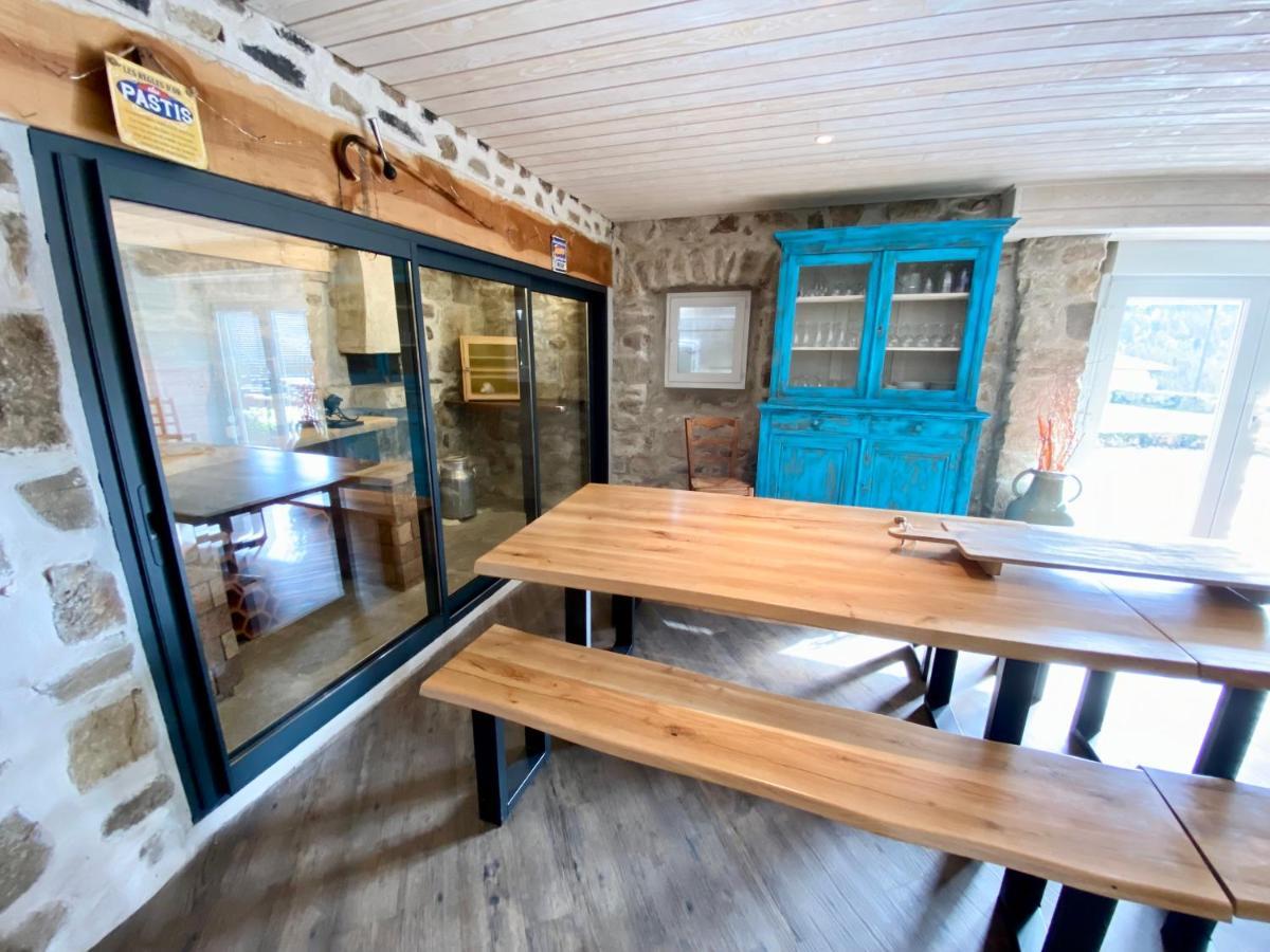 Mazan-l'Abbaye Gite De Groupe 160M2, 15P, Salle De Reception, Jardin, Terrasse מראה חיצוני תמונה